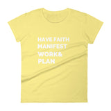 Manifest formula T-shirt